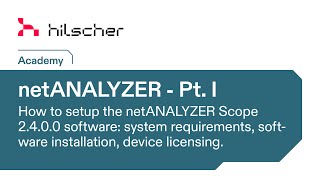 Hilscher Academy  netANALYZER 01  Voraussetzungen Inbetriebnahme [upl. by Edrock]