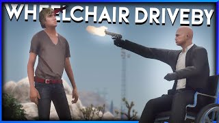 GTA RP  WHEELCHAIR DRIVEBY [upl. by Vastah]