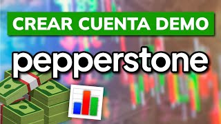 ➡️ Cómo CREAR CUENTA DEMO en PEPPERSTONE paso a paso [upl. by Morocco]