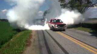 39L Dodge Dakota Epic Burnout [upl. by Haliled12]