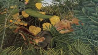 other projects  henri rousseau paintings animated [upl. by Galang905]