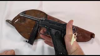 Lahti L35 L 1935 Lahti pistol 9x19mm Parabellum Pistol MT Baltic review [upl. by Naeerb]