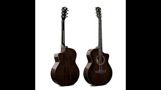 Deviser Acoustic Guitar LK12BK [upl. by Nidnerb]