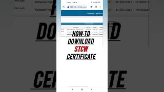 How to download stcw certificate  stcw certificate  stcw certificate dg shipping  stcw [upl. by Fosdick391]