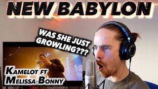 Kamelot ft Melissa Bonny  New Babylon FIRST REACTION WAS SHE JUST GROWLING [upl. by Llebana]