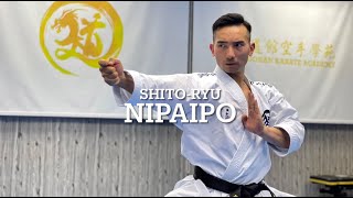 No61 Shitoryu  Nipaipo｜糸東流 二十八步｜文武道館空手學苑 ManBudokan Karate Academy｜ [upl. by Griz]