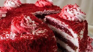 Red Velvet Cake Recipe  Eggfree Cooker Cake  Eggless Baking Without Oven [upl. by Nerreg]