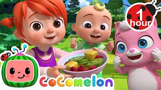 Sharing Snacks Song  MORE CoComelon Nursery Rhymes amp Animal Songs [upl. by Sletten]