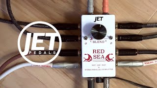 WET DRY WET made easy with the Jet Pedals RED SEA Demo [upl. by Huskamp]