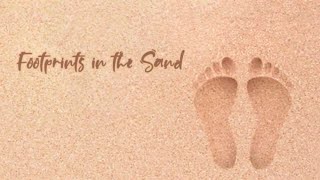 Footprints In The Sand LyricsGuy amp Ralna [upl. by Aticilef]