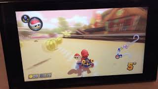 Mario Kart 8 Deluxe  Raccourci dans Gorge Champignon [upl. by Harod]