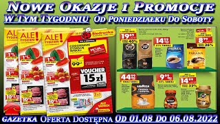 Biedronka Nowa Gazetka Promocyjna Od Poniedziałku 01082022 W Tym Tygodniu  Nowe Okazje i Promocje [upl. by Clarke804]