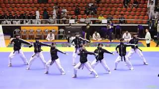 2018 Jeju World Taekwondo Hanmadang，Taekwondo Aerobic Pre 02，계명문화대학교계명문화대 Keimyung College Univ [upl. by Brezin]