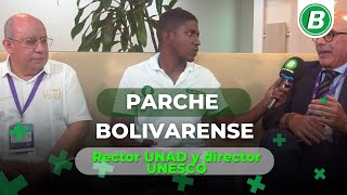 Parchamos con el rector de la UNAD y el Director Instituto Internacional de la UNESCO [upl. by Adhern]