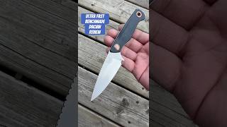 Benchmade Dacian Ultra Fast Review Magnacut on denim micarta [upl. by Odessa]