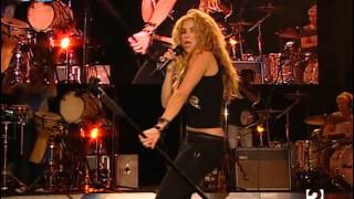 Shakira  7 Ciega Sordomuda 2008 Rock In Rio Madrid [upl. by Alicirp]