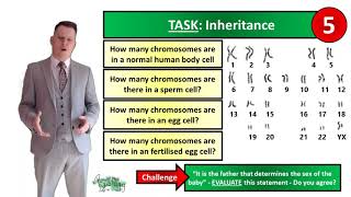 Inheritance  Biology  KS3  Key Stage 3  Mr Deeping [upl. by Nanis]