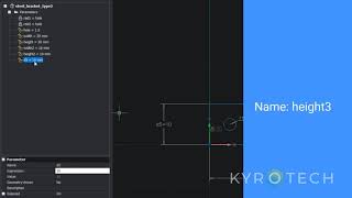 How Use 2D Constraints and Parameters to Create a Bracket  Easy Builds [upl. by Harbert]