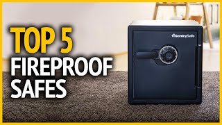 Best Fireproof Safes 2023  Top 5 Best Fireproof Safe for Home [upl. by Dowlen939]