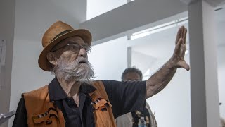 Antonio Martorell habla de su más reciente exposicion en la Galería Petrus [upl. by Anhsirk]