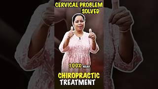 Cervical spondylosis problem solved with Chiropractic Care  Dr pankaj Goswami shorts feed [upl. by Ahtabbat]