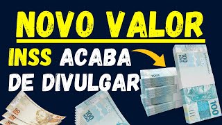 INSS ACABA DE DIVULGAR AUMENTO DO VALOR DAS APOSENTADORIAS PARA 2024 [upl. by Pillyhp]