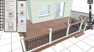 Build a Deck with Simpson StrongTie® Deck Planner Software™ 20 [upl. by Anayra]