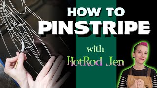 How to Pinstripe  Pinstriping for beginners [upl. by Iona398]