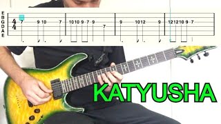 Katyusha  Rock Guitar Version  Fischia il Vento  GUITAR TAB  Classic Reloaded 60b [upl. by Mair960]