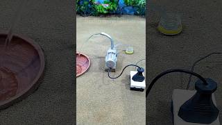 mini hand pump ideas diy mini motor water pump science project  207 [upl. by Yelnahs]