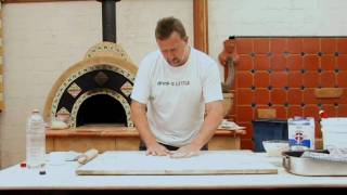 Part 4 of 5 How To Make a Pizza Base  Shaping the Pizza Base [upl. by Anidnamra]