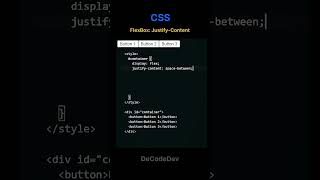 CSS Flexbox Mastering justifycontent in 20 Seconds [upl. by Nilkcaj148]