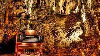 The Great Stalacpipe Organ Luray Caverns [upl. by Ahsinak]