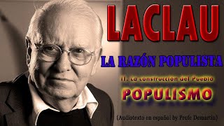 LACLAU LA RAZÓN POPULISTA Populismo Audiotexto EN ESPAÑOL VOZ HUMANA by Profe Demartin [upl. by Pejsach]