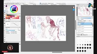 Drawing Resident Evil OCs LIVE [upl. by Arta]