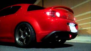 RX8 w HKS HiPower and Racing Beat Dual Resonated Midpipe [upl. by Fielding218]