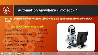 RPA Automation Anywhere real time projects  rpa live projects  Automation Anywhere Sample Projects [upl. by Oiril]