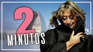 Zaha Hadid en 2 MINUTOS  La arquitecta matemática [upl. by Balas241]