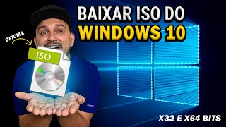 Como Baixar o Windows 10 Original 32 e 64 bits  ISO Oficial [upl. by Serafina]