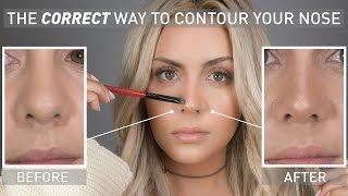 The Correct Way To Contour Your Nose [upl. by Lambrecht]