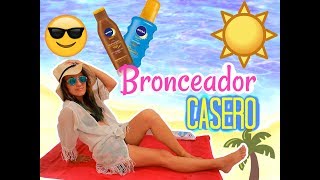 COMO HACER BRONCEADOR CASERO  DIY  Bronceador de Zanahoria y Té Negro  100prekool [upl. by Lindsley583]