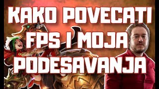 League of Legends  Kako povecati FPS i moja podesavanja [upl. by Cirone865]