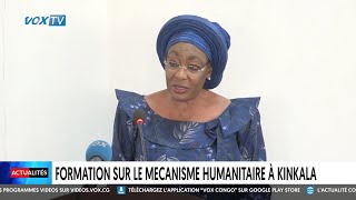 Formation sur le mécanisme humanitaire à Kinkala [upl. by Yurt348]