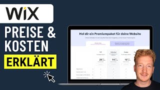 Wix Paket Preise erklärt  welche Kosten kommen bei Wix auf dich zu [upl. by Ecyned56]