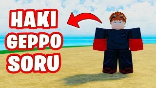 How To Get HAKI SORU GEPPO In Cursed Sea Roblox [upl. by Uyerta]