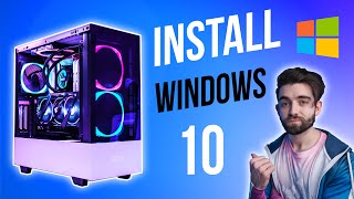 How to Install Windows 10 on your NEW PC And how to activate it [upl. by Hcahsem]