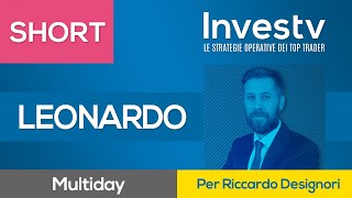 Investv in caso di rimbalzo Riccardo Designori pronto a uno SHORT su LEONARDO [upl. by Ahtar117]