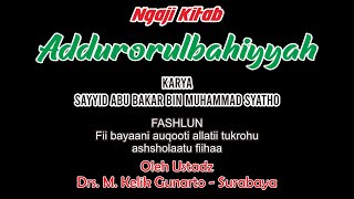 Ngaji Kitab Addurorulbahiyyah Bag 2 Bersama Pak Lurah Kelik [upl. by Daly]