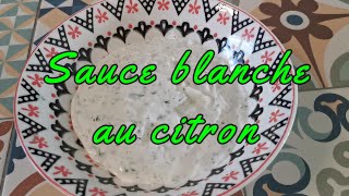 Sauce blanche au citron White sauce with lemon [upl. by Rednav175]