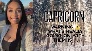 CAPRICORN ♑️ WARNING ⚠️ This reading gets DARK‼️What’s REALLY going on with them is… [upl. by Conard]